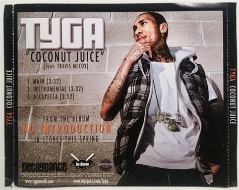 Tyga Feat. Travis McCoy* - Coconut Juice (2008, CD) | Discogs