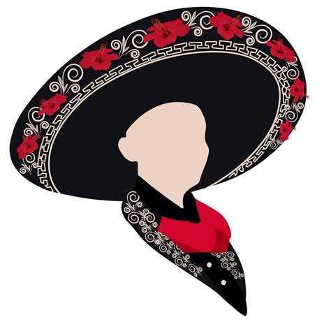 Sombrero realistic mexican hat vector illustration. Mariachi. cinco de mayo festival holiday ...