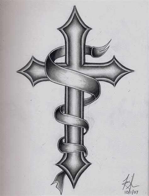 Design Gallery Cross Tattoos | New Tattoos Jijek