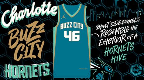 Charlotte Hornets 2023-24 City Edition Uniform: Buzz City Gold Rush ...