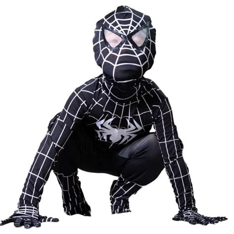 Aliexpress.com : Buy evil black spiderman costume kids Halloween costumes for kids Children ...