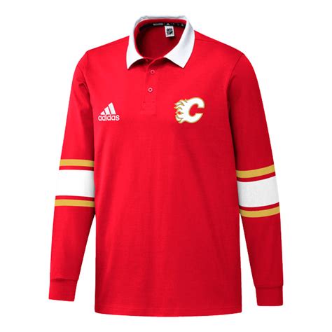 Flames adidas Rugby Top – CGY Team Store