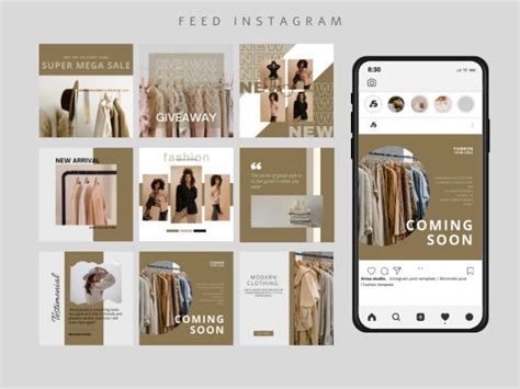 Design instagram post and story templates by Artsastudio | Fiverr