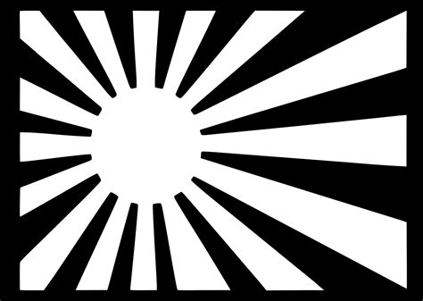 Rising Sun Flag Decal - UR Impressions LLC.