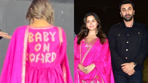 Mommy-to-be Alia Bhatt ups her maternity fashion quotient with 'Baby On ...