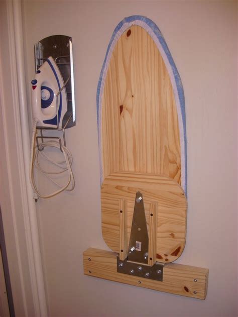 DIY. Fold away ironing board. Image only, but quite simple to follow from diagram. | ironing ...