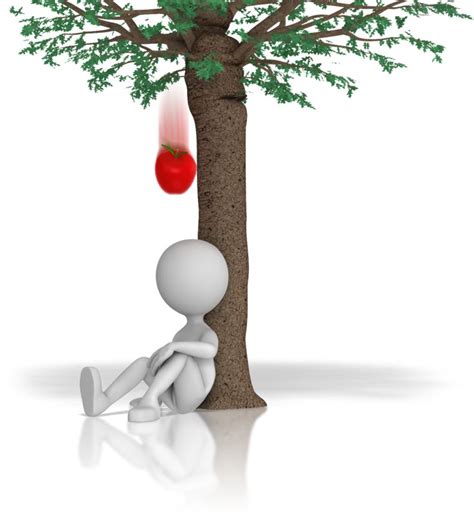 Apple Falling From Tree | Great PowerPoint ClipArt for Presentations - PresenterMedia.com