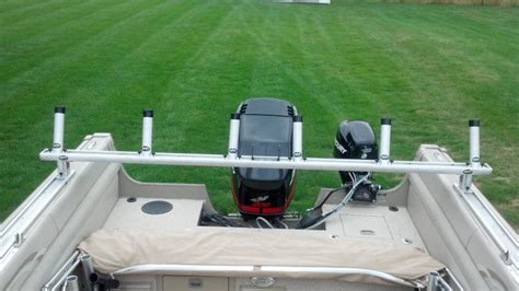 Pursuit trolling bar and rod holders. | Ohio Game Fishing - Your Ohio Fishing Resource