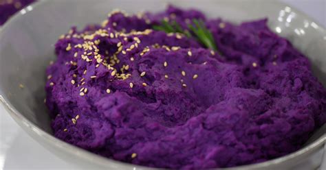 Steamed Purple Sweet Potatoes Recipe