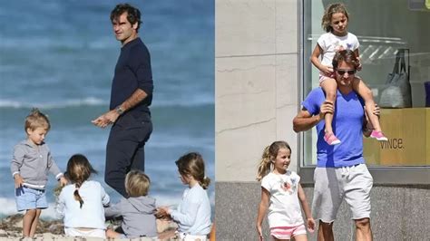 I used to confuse my twins in the past, says Roger Federer