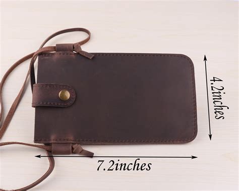 Leather Cell Phone Pursecell Phone Walletphone Crossbody - Etsy