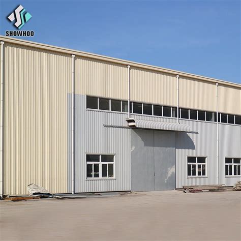 [Hot Item] Prefab Steel Construction Office Warehouse Plans | Prefabricated houses, Prefab ...