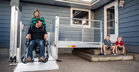 Vertical Platform Lift for Wheelchairs at Home | COR Freedom