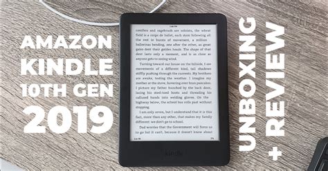 [Unboxing + Review] All-new Kindle 10th Generation (2019) - The Blahger