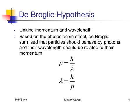 PPT - The Wave Nature of Matter PowerPoint Presentation, free download - ID:1059243