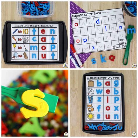 Magnetic Letter Activities: Hands-on Learning Resources for Kids