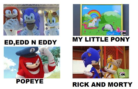 Sonic Boom-Cartoon Tv Shows Meme. by brandonale on DeviantArt