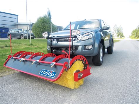 Hilltip's new rotary broom attachments | Total Landscape Care