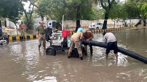 Relief, rescue activities underway in rain, flood-hit areas