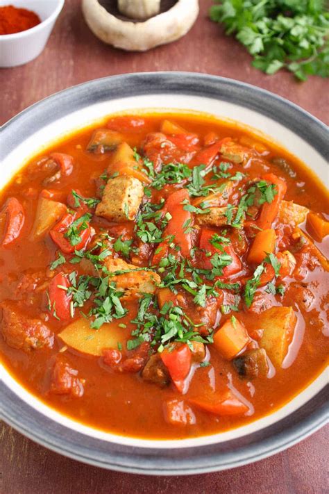 Vegan Goulash (Hungarian Stew) - The Pesky Vegan