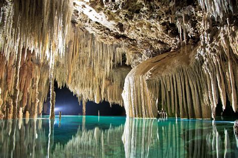 Plunge Into Mexico`s Natural Swimming pools in The Riviera Maya