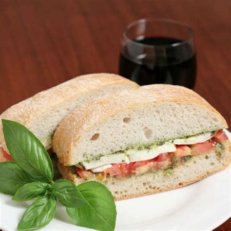 Caprese Sandwiches • Cooks Recipe Collection