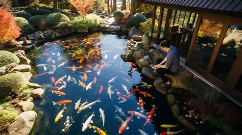 how to clean a koi pond without draining it