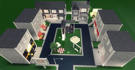 Floor Plan Bloxburg Town Layout Large Plot - Goimages Cove