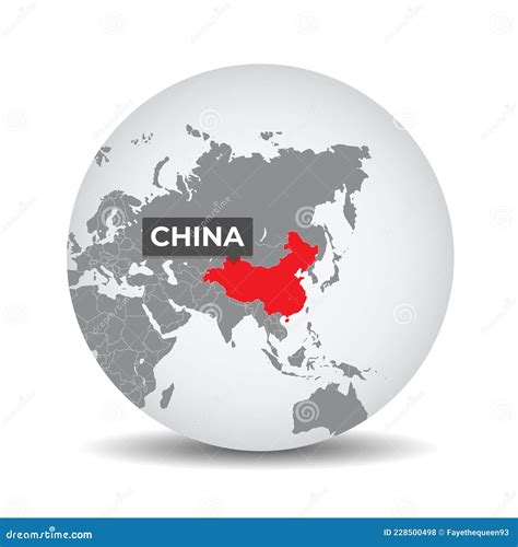 China Map On Earth - Gloria Fernandina