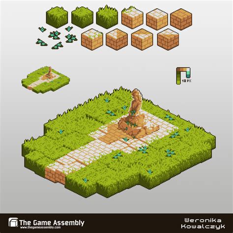 Weronika Kowalczyk Portfolio - Isometric Pixel art | Pixel art ...