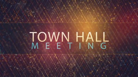 Town Hall Meeting – Second Reformed Church of Marion, NY