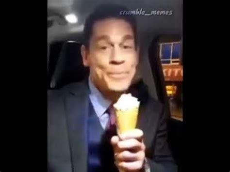 Eating Ice Cream, John Cena, The Creator, Memes, Youtube, Quick, Meme ...