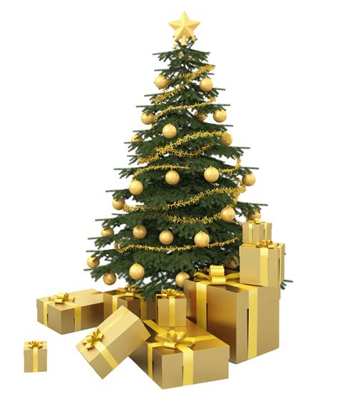 Christmas Tree with Presents PNG Image - PurePNG | Free transparent CC0 PNG Image Library