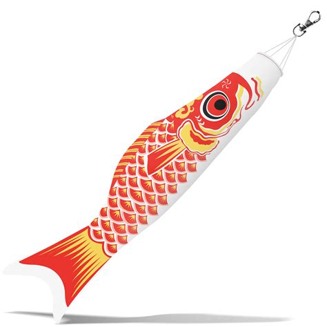 Buy Anley 26 Inch Japan Koi Fish Flag Carp Windsock Streamer - Japanese Koinobori Traditional ...