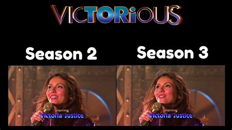 Victorious - Theme Song Comparison - Season 2 VS 3 (HD) - YouTube