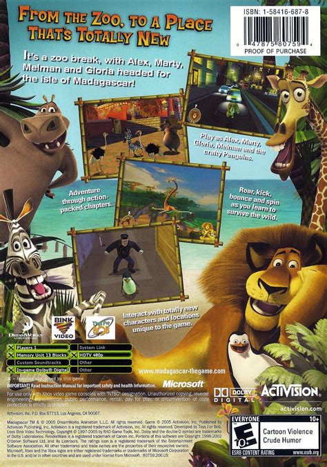 DreamWorks Madagascar Box Shot for PC - GameFAQs