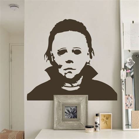 Michael Myers. | Wall stickers home decor, Wall decor, Michael myers