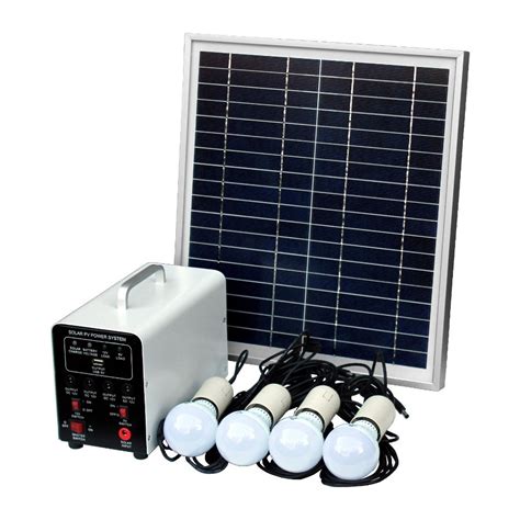 5-100 Watt Mini Solar Light Kit for Lighting, Rs 13000 /set Alpine Energies Private Limited | ID ...