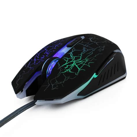 2016 High DPI 6D Wired gaming Mouse Gamer Computer Mause Colorful Backlight mouse professional ...