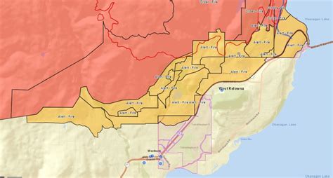 B.C. wildfires: Evacuation alert expanded for parts of West Kelowna due to wind | Globalnews.ca