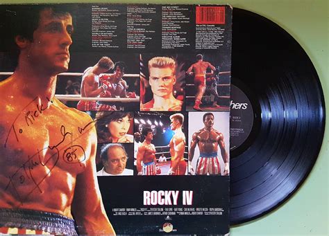 Signed Rocky IV Soundtrack : r/vinyl