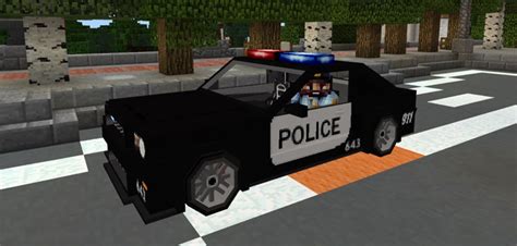 Minecraft Police Car Mod