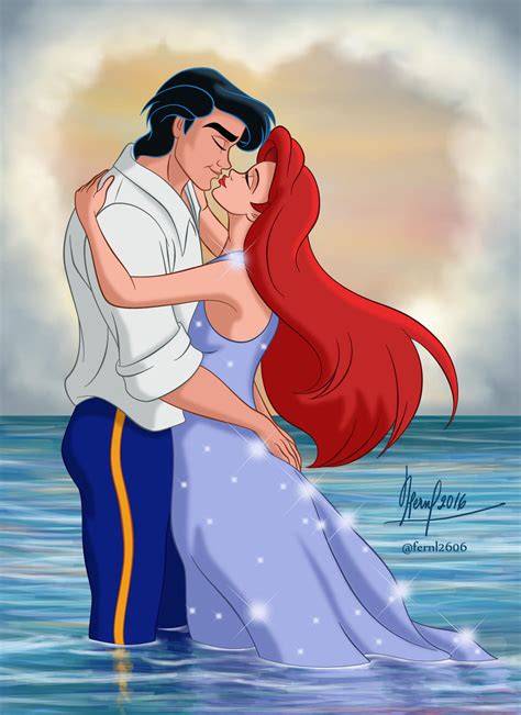 ARIEL AND ERIC by FERNL on DeviantArt