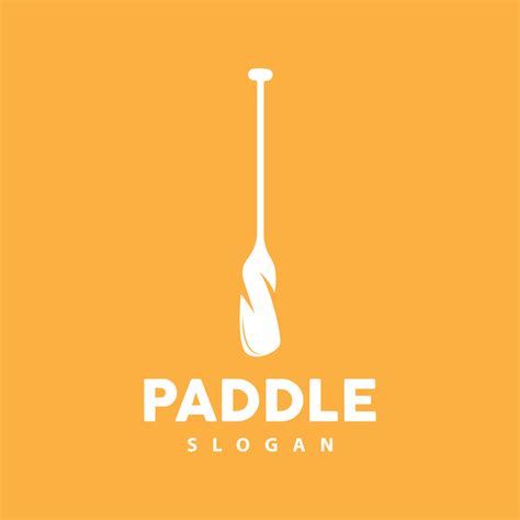 Paddle Logo, Boat Paddle Vector, Crossed Paddle Icon, Illustration ...