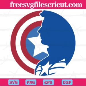 Captain America Logo Svg - free svg files for cricut