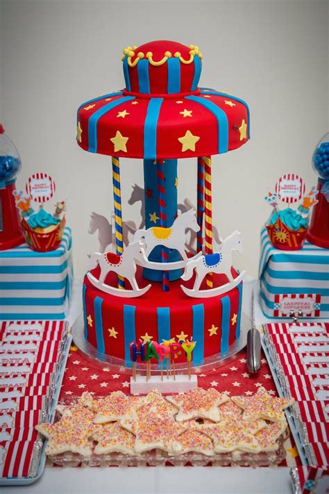 Kara's Party Ideas Circus + Carnival themed birthday party via Kara's Party Ideas ...