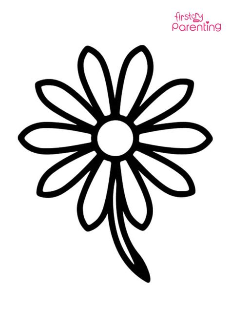 Daisy Flower Printable Coloring Pages | Best Flower Site