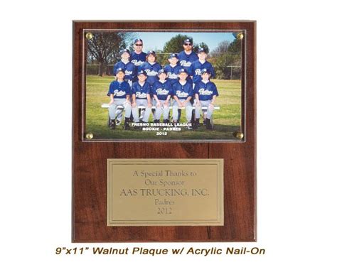 Plaques - Team - Pro Shots