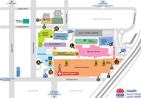 Preston Hospital Car Park Map