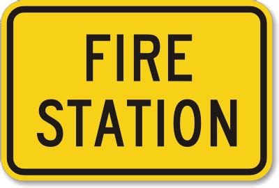 Fire Department Signs | Best Deals from MySafetySign